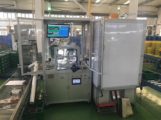 圓柱表面瑕疵檢測篩選機