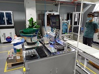 小鋼管擺盤噴油一體機
